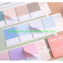 Pure 4 Color Per Set Sticky Notes Paper Pads